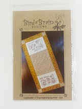 HALLOWEEN &amp; THANKSGIVING Runner Pattern Bird Brain Designs 305 - $10.88