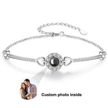 Custom Projection Bracelet -Photo Bracelet - Couple Bracelet -Personalized Image - £29.08 GBP
