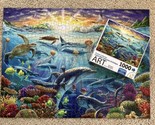 LaFayette Puzzle Factory Ocean of Life Dolphins Sea Turtles Jigsaw Puzzle - $25.23