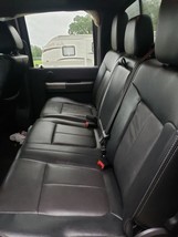 2016 Ford F250 OEM Rear Seat Crew Lariat Black Leather - £486.71 GBP