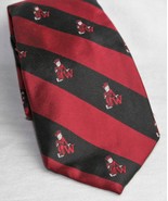 WM Chelsea LTD Custom Design Black &amp; Red Letter W Court Jester Necktie  - £6.68 GBP