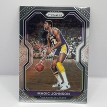 2020-21 Panini Prizm Basketball Magic Johnson Base #219 Los Angeles Lakers - £1.57 GBP