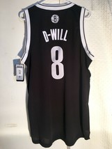 ADIDAS NBA SWINGMAN BROOKLYN NETS DERON WILLIAMS BLACK NICKNAME JERSEY 2X - £23.53 GBP