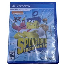 PS Vita SpongeBob HeroPants Game ESRB: Everyone SEALED - $74.99