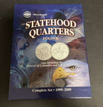 Whitman Official Statehood Quarter Coin Folder 56 Ports Color Album New ... - £7.55 GBP