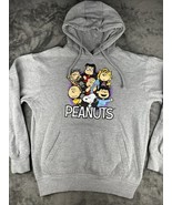 Peanuts Snoopy and Friends Gray Hoodie Size XS Front Hit Graphic - $21.86 CAD