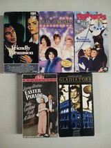 LOT OF 5 VHS Tapes These Old Broads Gladiators Irving Berlins Easter Parade - £13.23 GBP