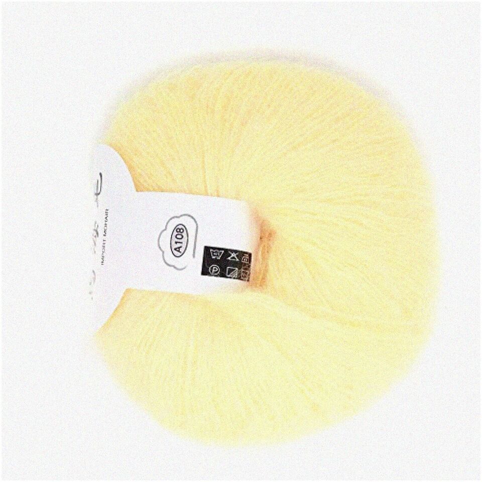Soft Luxe Angora Bliss Yarn - Handcrafted Lightweight Shawl &amp; Scarf Knit... - $24.70