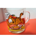 Vintage 1978 McDonalds Glass Mug Garfield &amp; Characters 8 Oz - £7.09 GBP