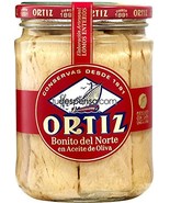 Ortiz White Tuna in Olive Oil Bonito Del Norte Net Wt 7.56 Oz (220 g) - $550.24 MXN