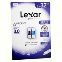 Lexar 32GB JumpDrive S75 USB 3.0 Flash Drive External Storage Up to 150 ... - $39.56