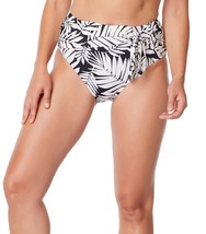MSRP $65 Bleu Rod Beattie Hi-Waist Bikini Bottom Black Size 12 - £9.43 GBP