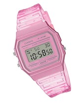 Casio Quartz Watch with Resin Strap, Pink, 20 (Model: F-91WS-4CF) - $84.14