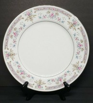 1-White &amp; Lavender Floral Pattern Melody 7101 Fine China 12&quot; Serving Pla... - $18.00