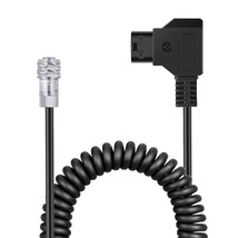 Neewer D-Tap to BMPCC 4K/6K Coiled Power Cable Compatible with Blackmagic Pocket - £32.76 GBP