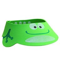 The Creative Cartoon Children's Bath Cap/Shower Hat Can be Adjusted Frog