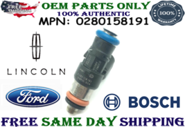 BRAND NEW Bosch OEM x1 Fuel Injector for 2011-2017 Ford &amp; Lincoln V6 0280158191 - £60.13 GBP