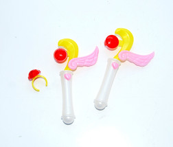 Sailor Moon Pegasus shokugan wand candy toy prize set - $19.79