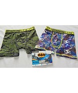 Batman Underwear Boys Medium 8 Large 10 Boxer Briefs NEW Compression Shorts - £13.95 GBP