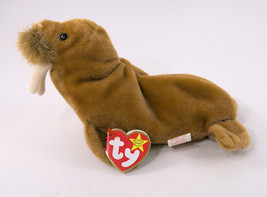 Ty Beanie Babies &quot;Paul&quot; Walrus 1999 With Tag Protector - £4.77 GBP