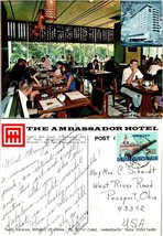 Taiwan Ambassador Hotel People in Restaurant Posted Unknown Year Postcard - £7.36 GBP