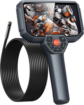 5&quot; IPS Screen, Dual Lens Borescope 7.9Mm, 1080P Plumbing Snake Inspection Camer - £140.69 GBP