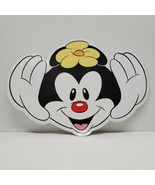 Vintage 1994 Animaniacs Placemat Dot Flower Face Hands Warner Bros. Rare - £18.21 GBP
