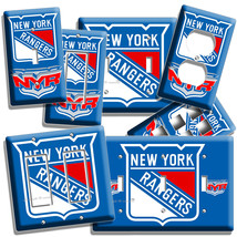 Nyr New York Rangers Hockey Team Light Switch Outlet Wall Plates Man Cave Hd Art - £8.72 GBP+