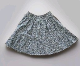 Osh Kosh ~ Girls Size 12 ~ Multicolor Floral Skirt ~ Elastic Waist ~ 100% Cotton - £14.78 GBP