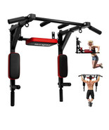 Yes4All Multifunctional Wall Mounted Pull Up Bar Chin Up Bar Dip Station... - €290,16 EUR