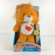 Care Bears Cousins Brave Heart Lion 12” Plush Stuffed Toy VHS Vintage New 2004 - £97.74 GBP