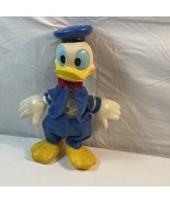 1970s Walt Disney Donald Duck By KTC Hong Kong Soft 13&quot; Squeeze Honks - $169.87 MXN