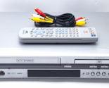 JVC HR-XVC27U Progressive Scan DVD / CD VCR Combo Player VHS w/Remote TE... - $79.91