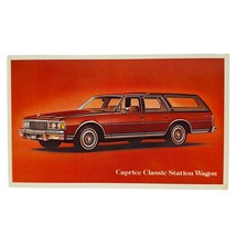 Postcard 1979 Chevy Caprice Classic Station Wagon Car Dealer Advertising... - £6.33 GBP