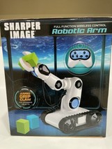Sharper Image Remote Control Robotic Arm with Spotlight Claw Tank Tread Wheels - £66.67 GBP