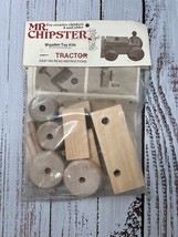 Vintage Mr. Chipster Wooden Toy Kit Tractor 1975 Collectible READ - £22.51 GBP