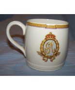 Vintage 1935 Commemorative King George Queen Mary British Pottery Mug - $25.30 CAD