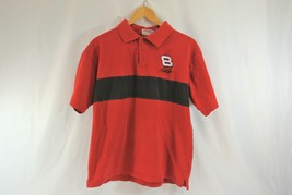Budweiser Dale Jr. Men&#39;s Polo Shirt Red Size Large 100% Cotton Winner&#39;s Circle - £7.83 GBP