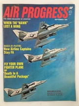 VTG Air Progress Magazine September 1968 Douglas A-4 Skyhawks Hot Rods No Label - £7.43 GBP