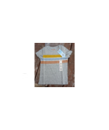 Boys 2T Yellow & Gray Striped Tee T-Shirt by Cat & Jack - $4.00