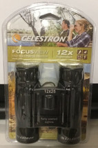 CELESTRON FOCUSVIEW 12 X 25 Multi-Purpose Binocular - 12x Magnification - £19.42 GBP