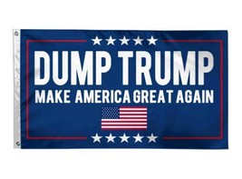 Dump Trump Flag Impeach Donald Trump 3x5Ft Banner Resist Anti Trump 2020... - $17.99