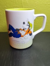 Disney Parks Goofy Mornings Coffee Mug Cup 3 Types of Mornings Sleepy Green - $17.12