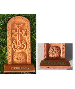 Armenian Cross-Stone, Khachkar, Armenian Tuff Stone, Handmade Armenian C... - £70.00 GBP