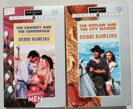 Lot of 2 Debbi Rawlins [Daye Twins Series] The Outlaw and the City Slicker - £8.56 GBP