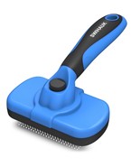 Self Cleaning Slicker Brush for Dogs Cats Skin Friendly Grooming Cat Bru... - £18.63 GBP