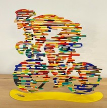 David Gerstein handmade Pop art Metal Modern Art Sculpture  &quot;Tour De France&quot; - £199.79 GBP