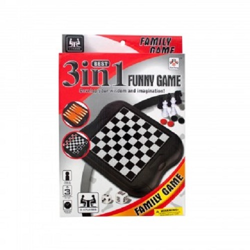3-in-1 Classic Game Set - £3.56 GBP