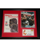 Floyd Patterson Signed Framed 1961 Sports Illustrated Cover &amp; Photo Set - £101.23 GBP
