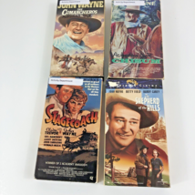 Shepherd of the Hills John Wayne Chisum Comancheros Stagecoach 4 Movies VHS Tape - £9.95 GBP